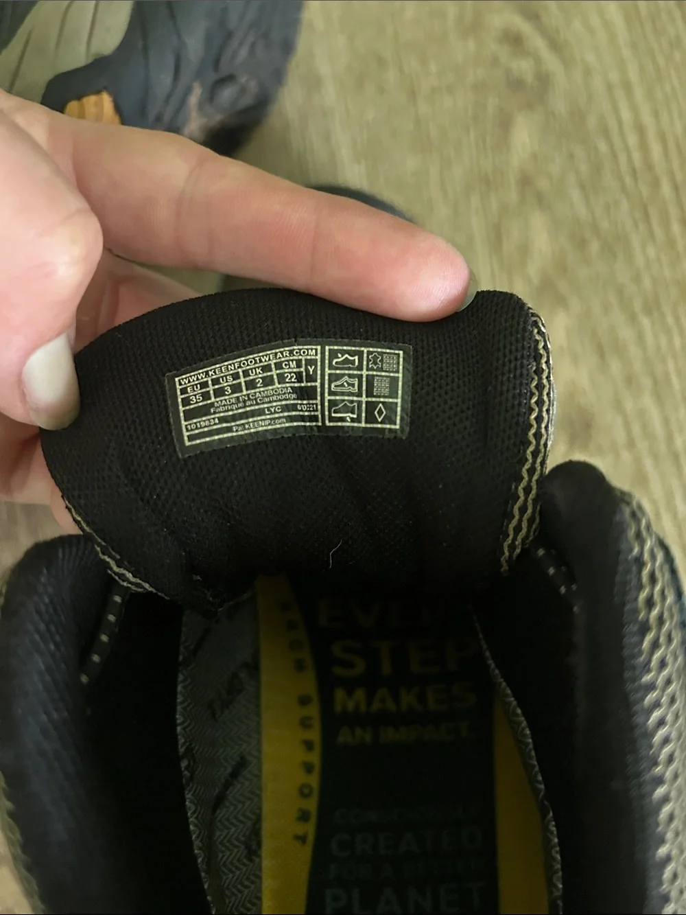 Keen Kids Brown and Black Trail Boots